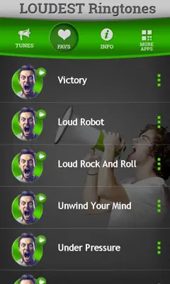 Loudest Ringtones android App screenshot 1