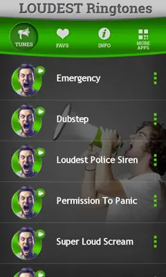 Loudest Ringtones android App screenshot 2